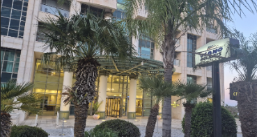 הכניסה למלון קראון פלאזה חיפה