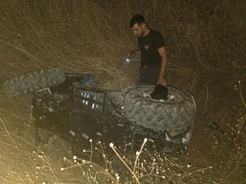 תיעוד מהאירוע וסרטון שחרור הדורבן חזרה לטבע קרדיט: דוברות המשטרה ודוברות רשות הטבע והגנים