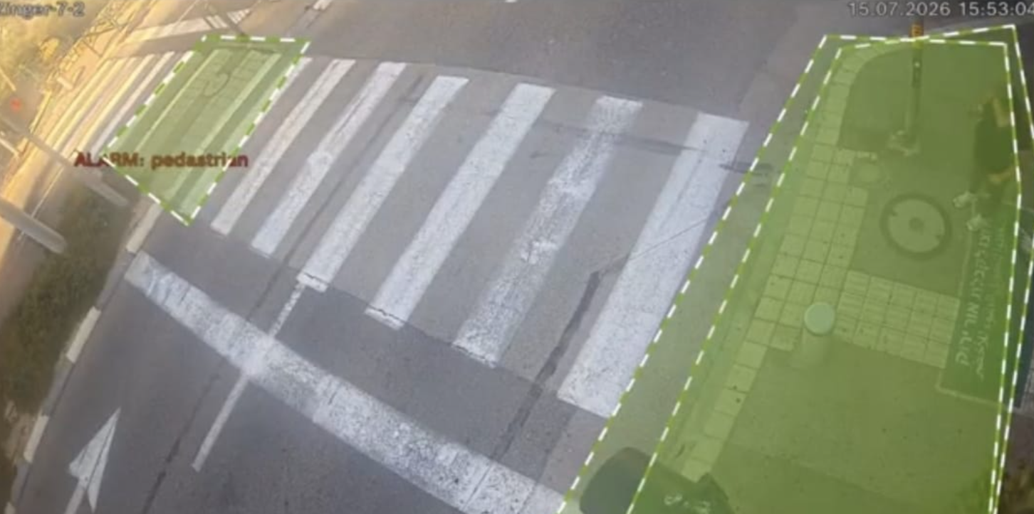 צילום מסך להמחשת אופן הפעולה של המערכת החדשה. קרדיט צילום: דוברות עיריית חיפה