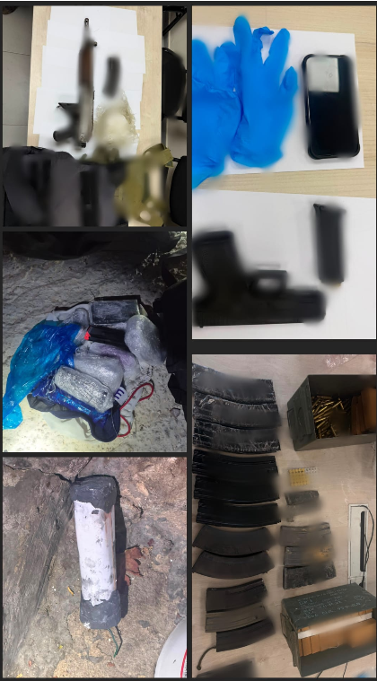 תיעוד מהתפיסה. קרדיט צילום: דוברות המשטרה